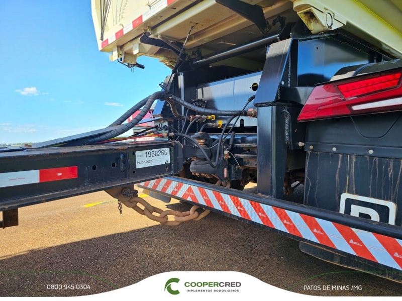 Rodocaçamba Randon Branca 23/23 sem pneus