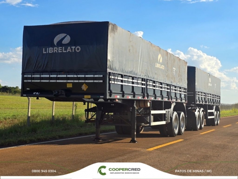 Rodotrem Graneleiro Librelato 2023 com Pneus