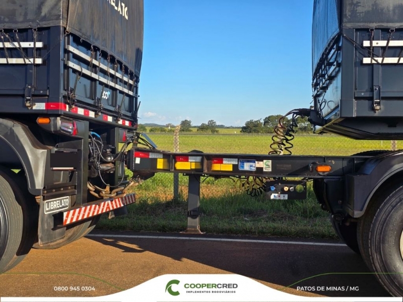 Rodotrem Graneleiro Librelato 2023 com Pneus