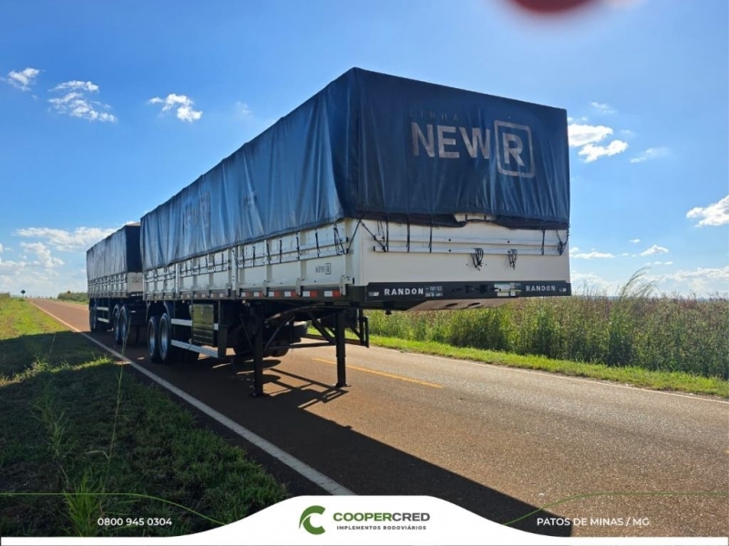 Rodotrem Graneleiro Randon 23/24 Com Pneus