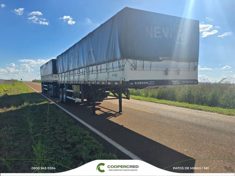 Rodotrem Graneleiro Randon 23/24 Com Pneus