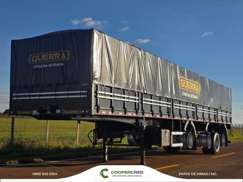 Graneleira 4º Eixo Guerra 2026/2026 13,50m Assoalho de Chapa