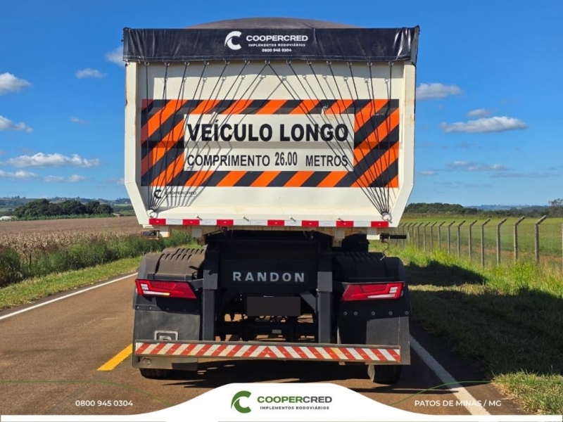 Rodocaçamba Noma 23/23 com Tecnil e Lona fácil