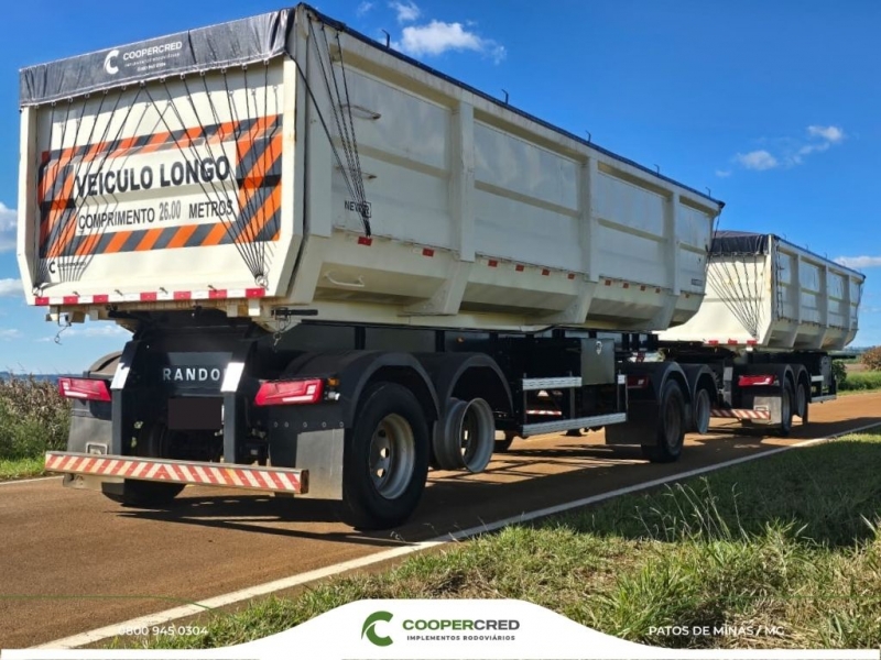 Rodocaçamba Noma 23/23 com Tecnil e Lona fácil