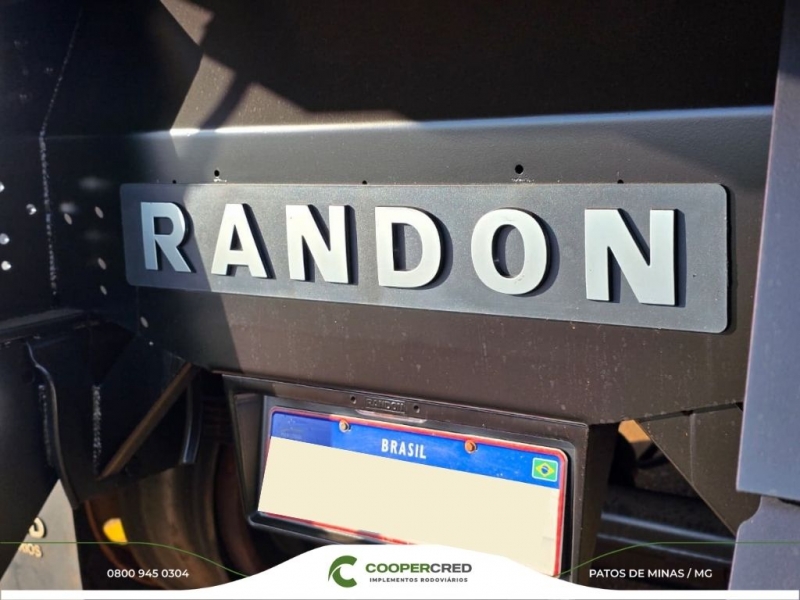 Basculante 4 Eixo Randon Branca 2024
