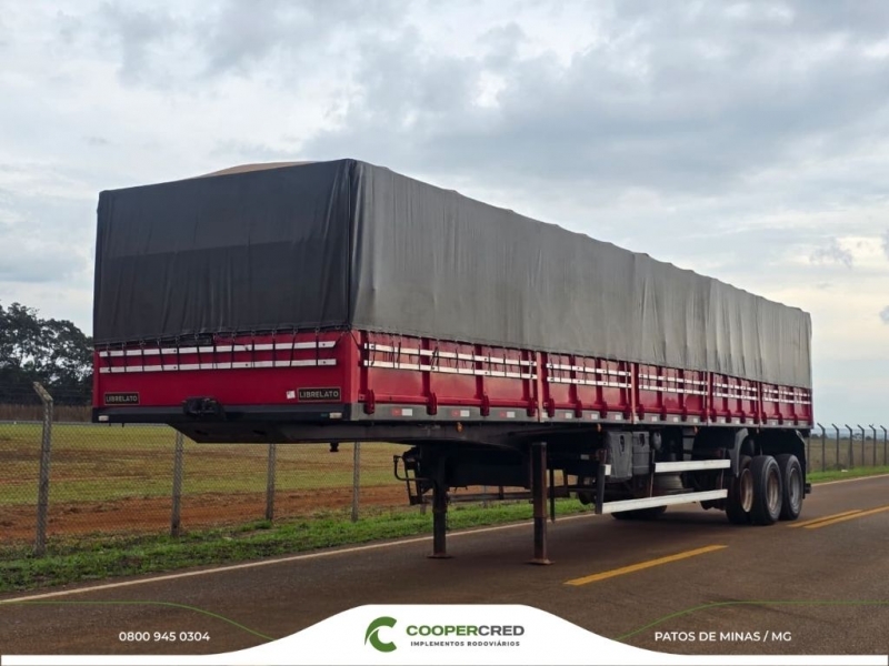 Graneleira 3 Eixos Librelato 2018 13,50m x 1,80m