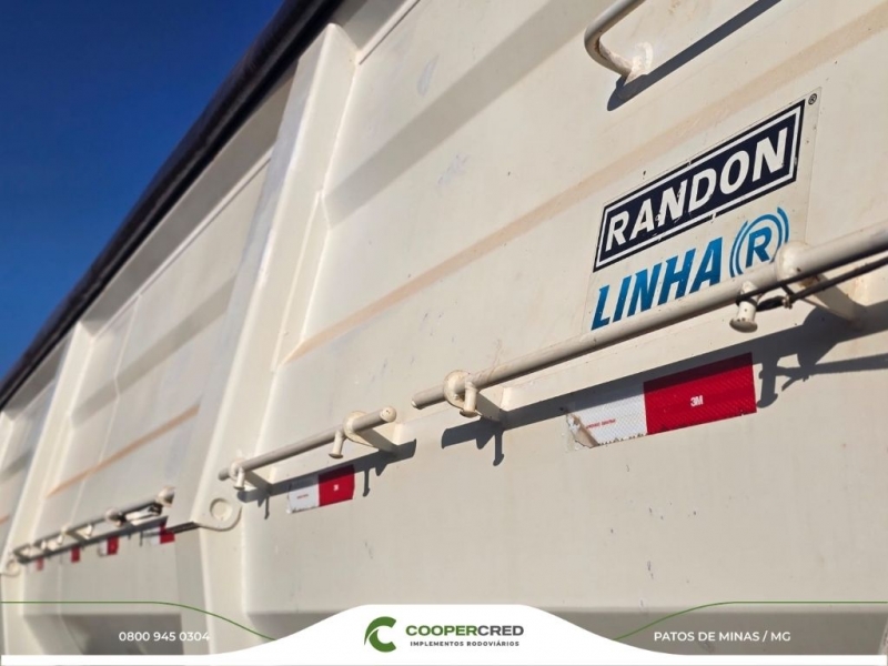 Basculante Randon 40m3 3 Eixos Branca 2018/2019