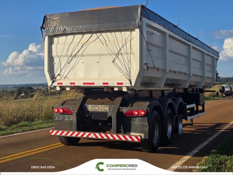 Basculante Randon 40m3 3 Eixos Branca 2018/2019