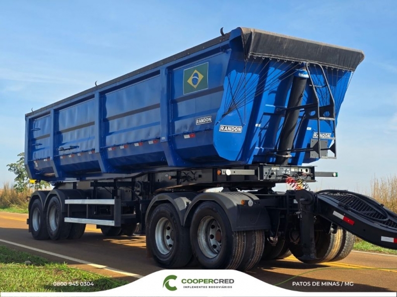 Rodocaçamba Randon 2022 com Lona Fácil e Tecnil