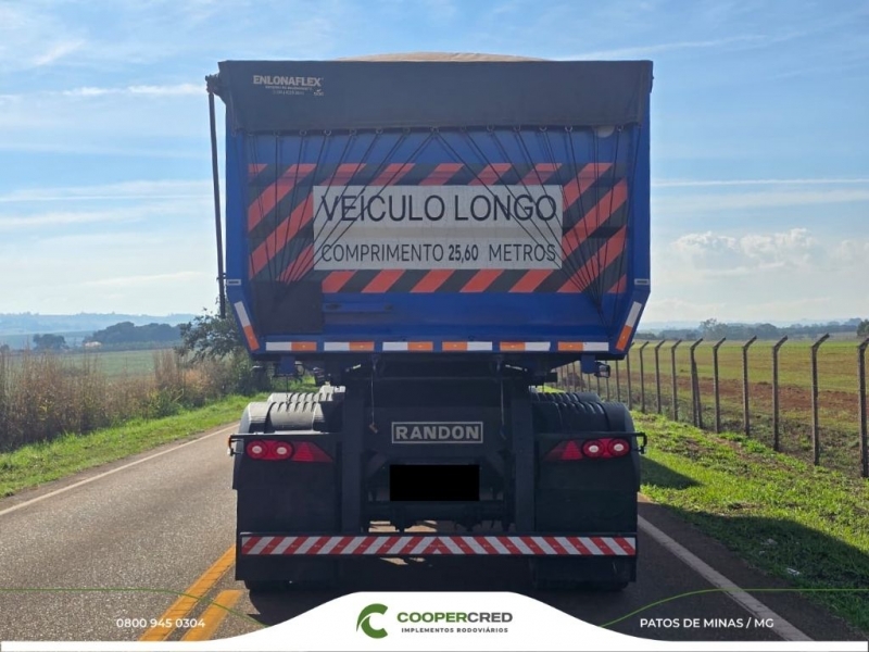 Rodocaçamba Randon 2022 com Lona Fácil e Tecnil