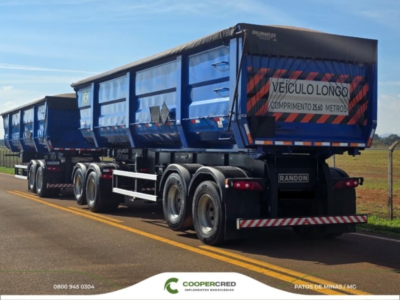Rodocaçamba Randon 2022 com Lona Fácil e Tecnil