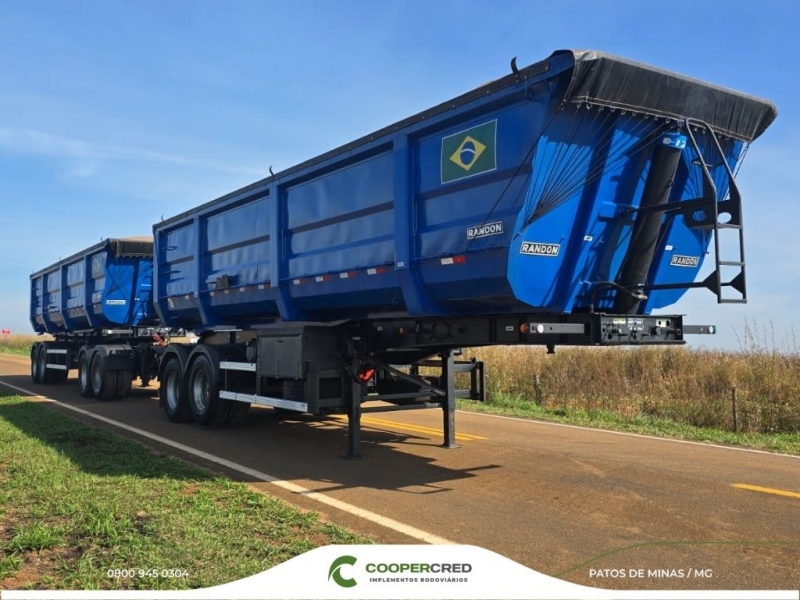 Rodocaçamba Randon 2022 com Lona Fácil e Tecnil