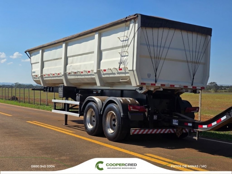 Rodocaçamba Randon 2023 Com pneus e Lona Fácil