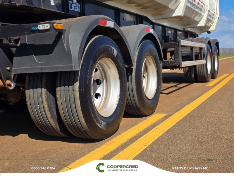 Rodocaçamba Randon 2023 Com pneus e Lona Fácil