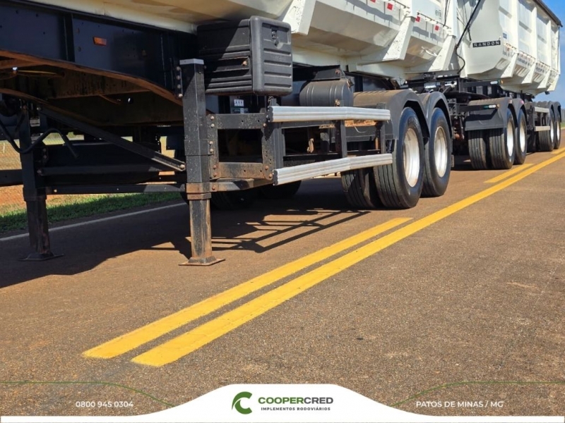 Rodocaçamba Randon 2023 Com pneus e Lona Fácil
