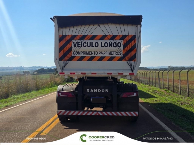 Rodocaçamba Randon 2023 Com pneus e Lona Fácil