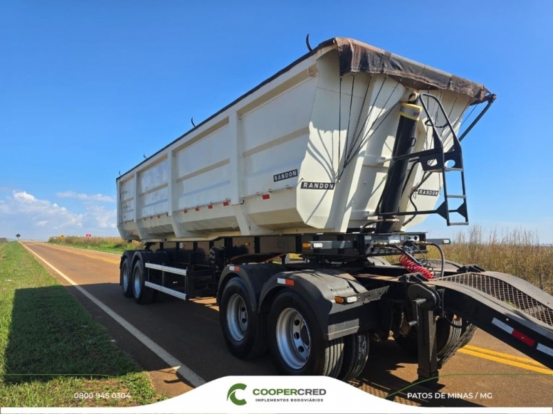 Rodocaçamba Randon 2023 Com pneus e Lona Fácil