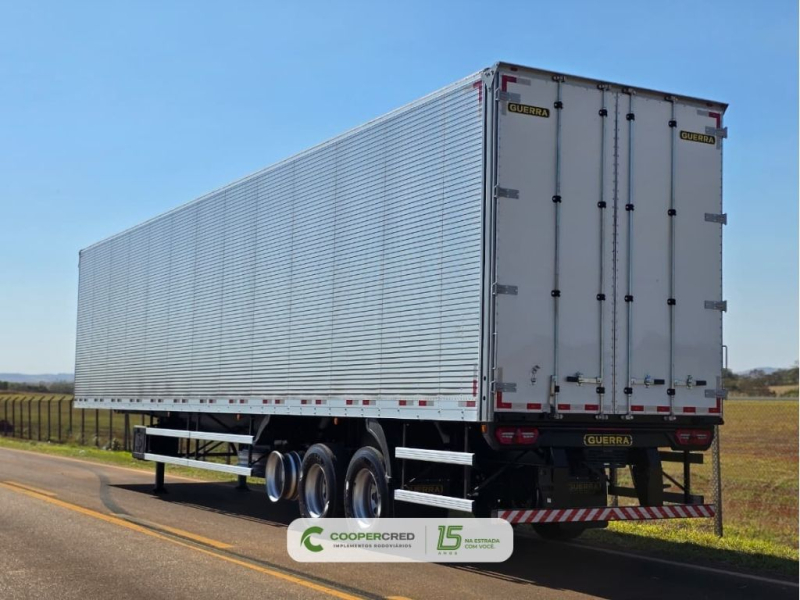 Baú Guerra 3 Eixos Alumínio Zero KM 30 paletes