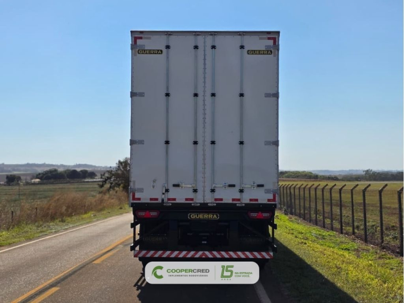 Baú Guerra 3 Eixos Alumínio Zero KM 30 paletes