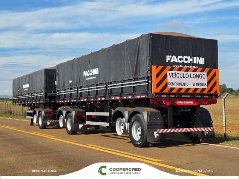 Rodotrem Graneleiro Facchini Zero Km 2026 5ª Roda
