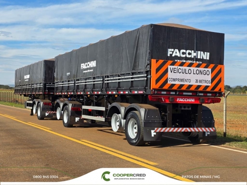 Rodotrem Graneleiro Facchini Zero Km 2026 5ª Roda