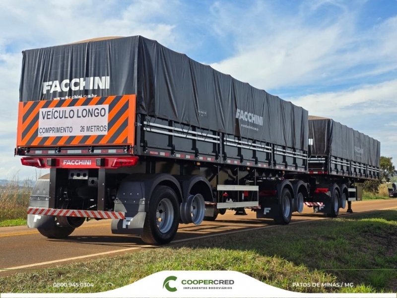 Rodotrem Graneleiro Facchini Zero Km 2026 5ª Roda