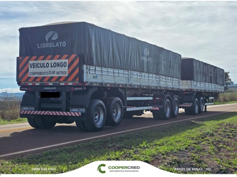 Rodotrem Graneleiro Librelato 2023 c/ Pneus Novos
