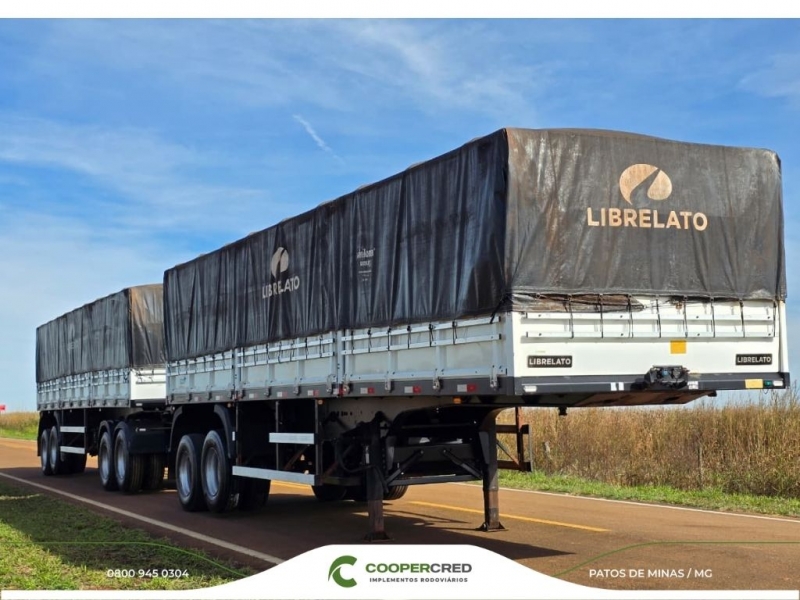 Rodotrem Graneleiro Librelato 2023 c/ Pneus Novos