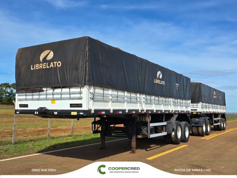 Rodotrem Graneleiro Librelato 2023 c/ Pneus Novos