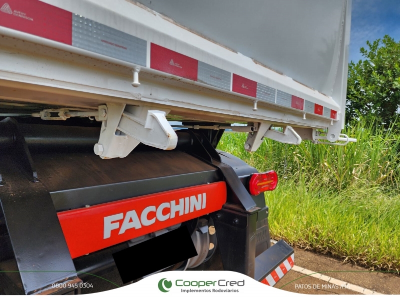 Basculante Facchini 3 Eixos Branca 2026 30m³ À Pronta Entrega