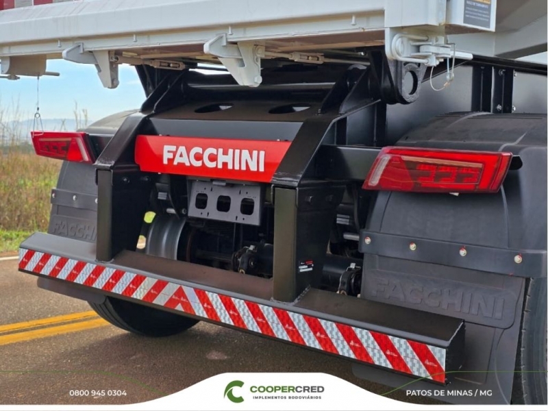 Basculante Facchini 3 Eixos Branca 2026 30m³ À Pronta Entrega
