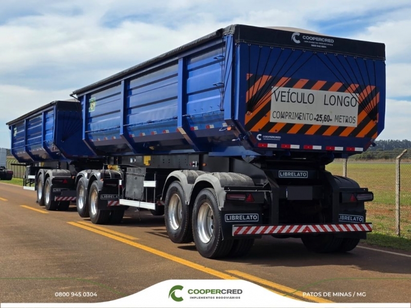 Rodocaçamba Librelato 2022 com Lona Fácil