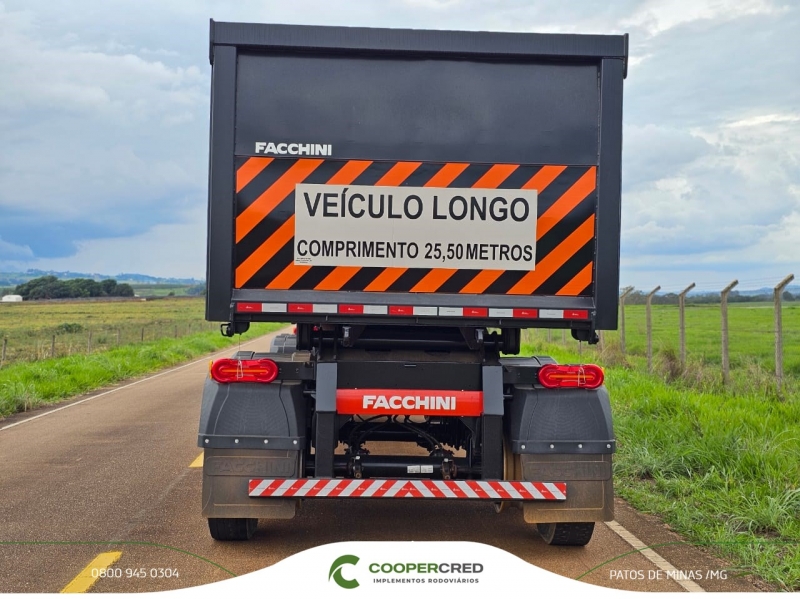 Rodocaçamba Facchini Zero KM 2026 35m³