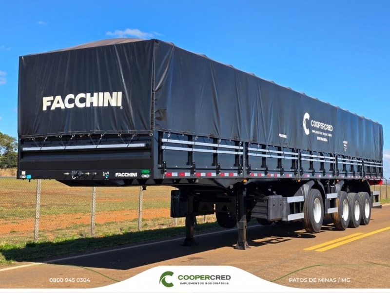 Graneleira 4º Eixo Facchini 0km à Pronta Entrega 14,50m Chapa