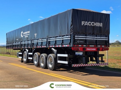 Graneleira 4º Eixo Facchini 0km à Pronta Entrega 14,50m Chapa