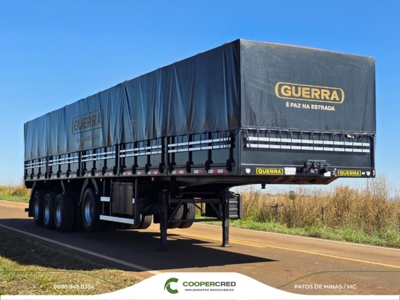 Graneleira 4º Eixo Guerra Preta 2025/2026 13,5M X 1,80M