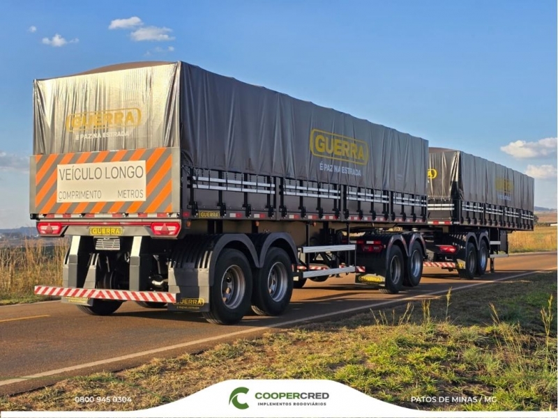 Rodotrem Graneleiro 5ª Roda Guerra Assoalho de Compensado