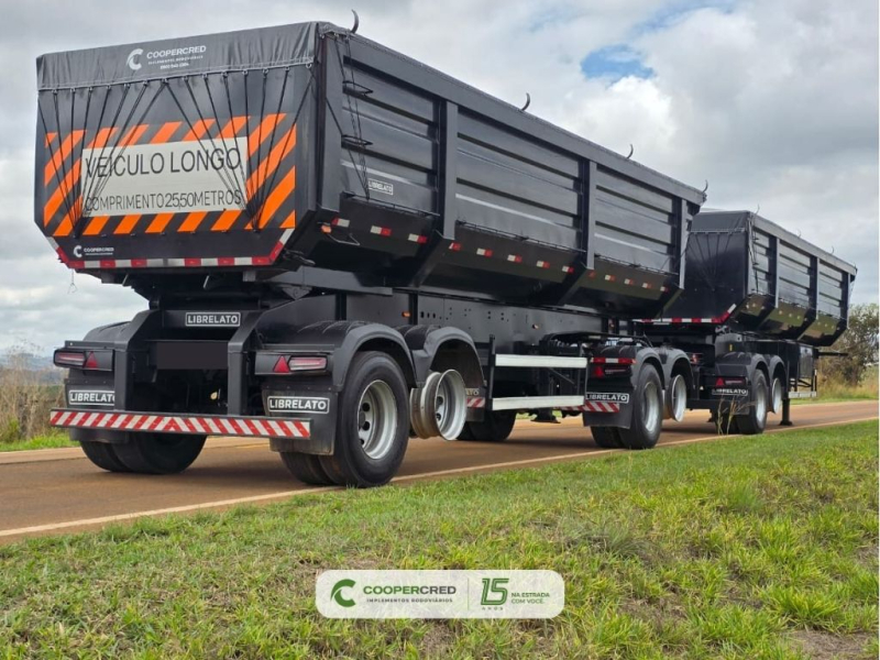 Rodocaçamba Librelato 2024 com Lona Fácil