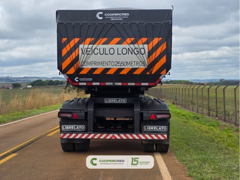 Rodocaçamba Librelato 2024 com Lona Fácil