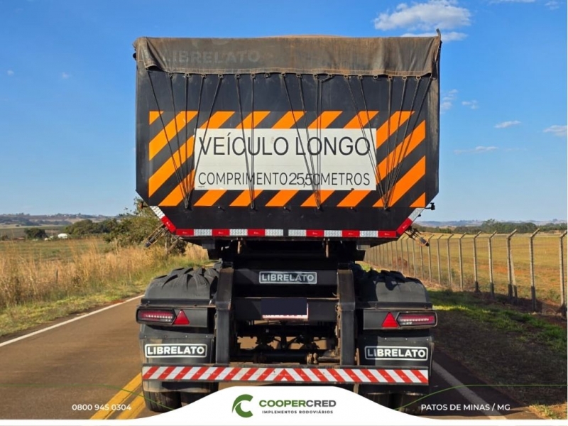 Rodocaçamba Librelato 2024 com Lona Fácil