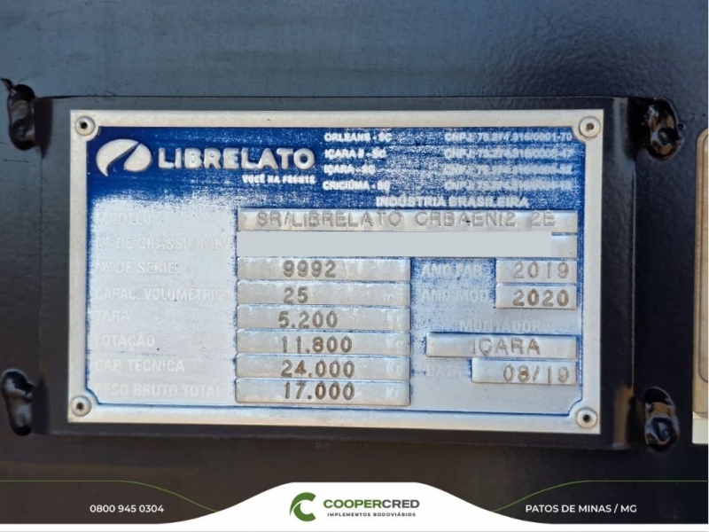 Bicaçamba Librelato 2019/2020 Com Lona Fácil