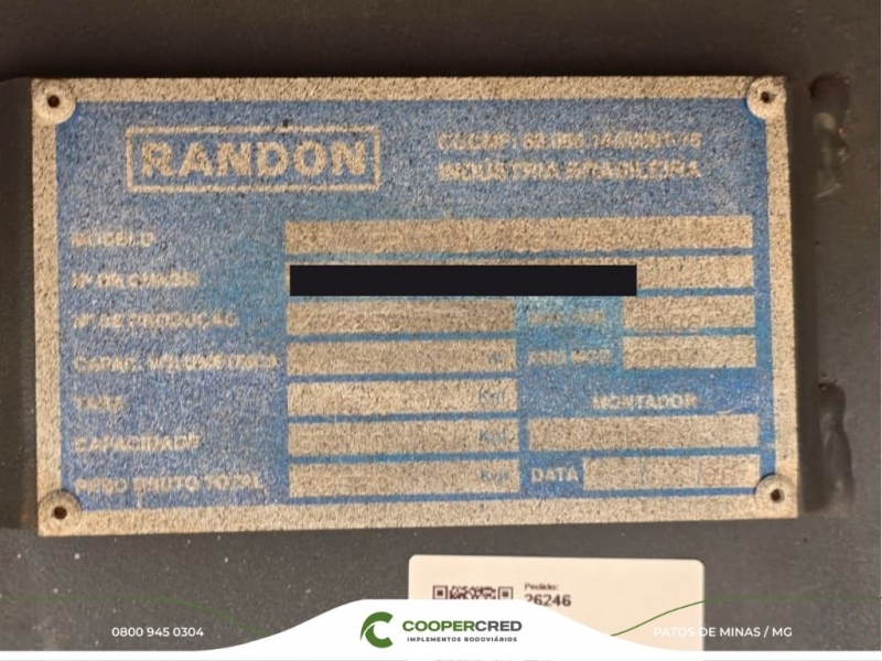 Graneleira 3 Eixos Randon 2006/2007