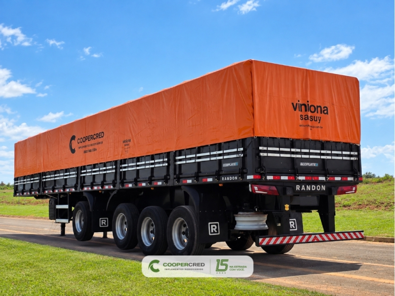 Graneleira 4º Eixo Randon 24/25 13,50M X 1,80M