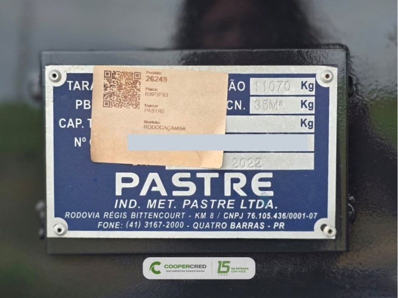 Rodotrem Basculante Pastre Preta Preparada 2022/2022