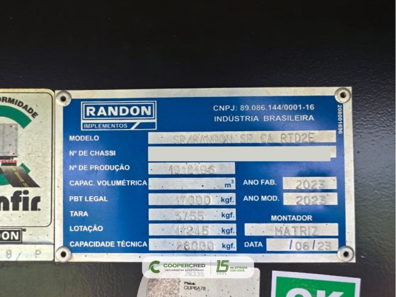 Rodotrem Graneleiro Randon 2023 Revisado e Preparado