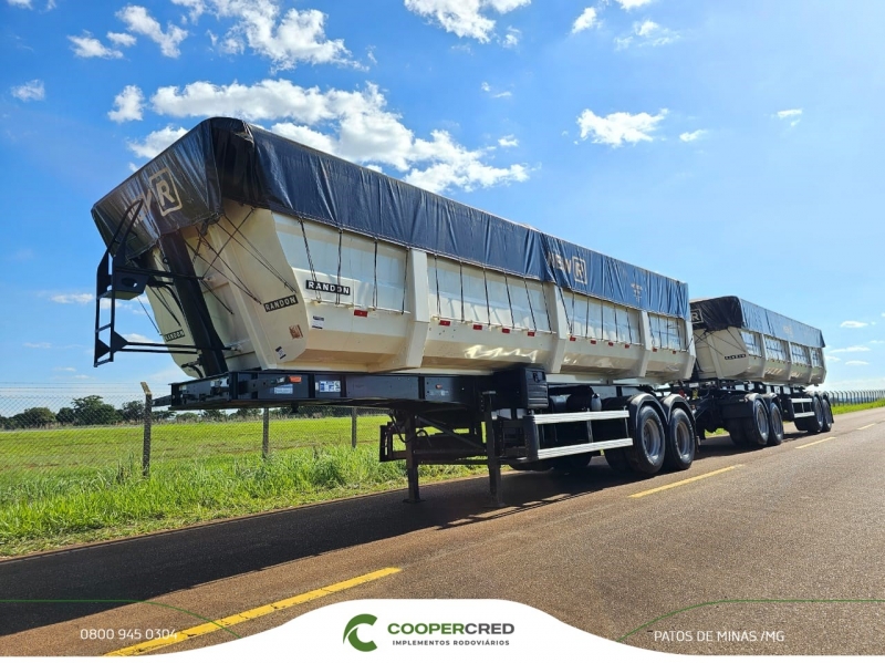 Rodocaçamba Randon New R 23/23 com Pneus Seminovos