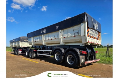 Rodocaçamba Randon New R 23/23 com Pneus Seminovos