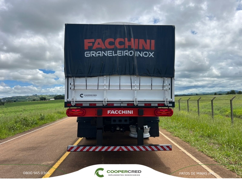 Graneleira 4º Eixo Facchini 24/25 13.5 x 1.8 Aço Inox