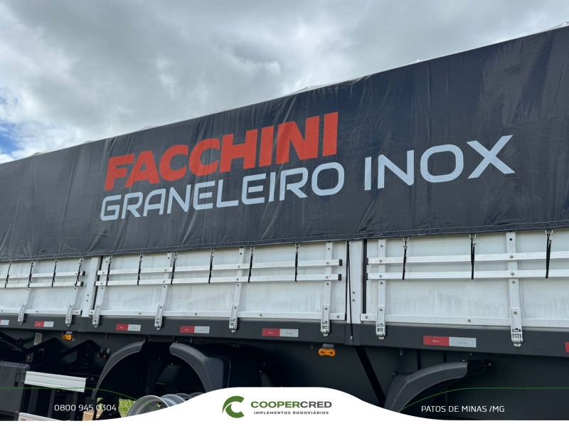 Graneleira 4º Eixo Facchini 24/25 13.5 x 1.8 Aço Inox